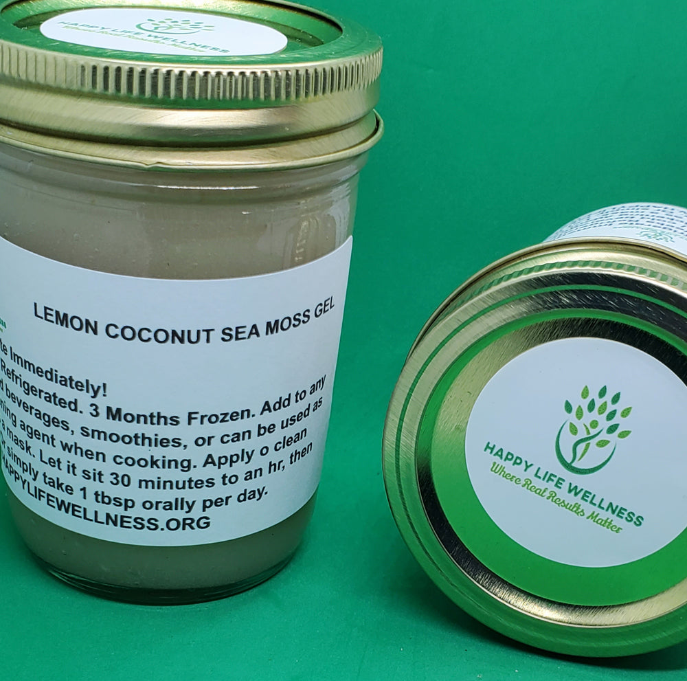 Lemon Coconut Sea Moss Gel