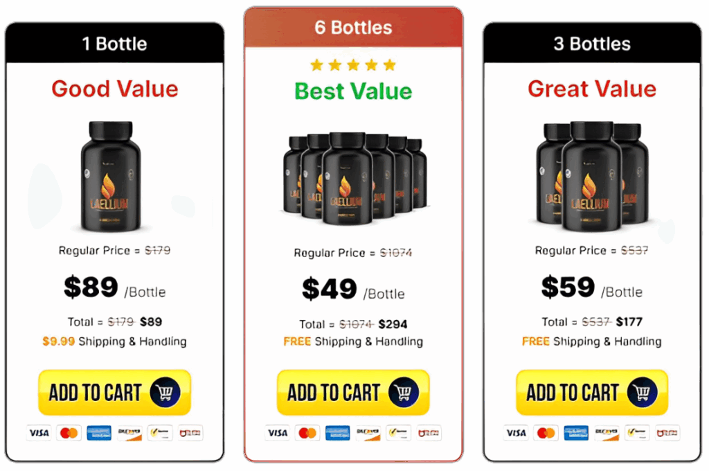 Laellium-Pricing